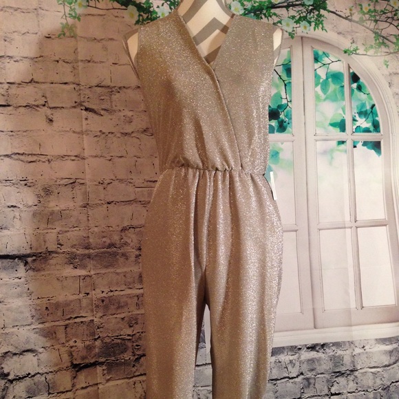 She and Sky Pants - Cute She + Sky Metallic Silver Small Jumper